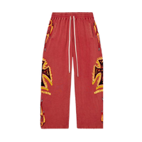 VALE FOREVER PANT 'LA FLARE RED'