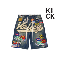 VALE FOREVER SHORT 'JORT 1980S BLUE'
