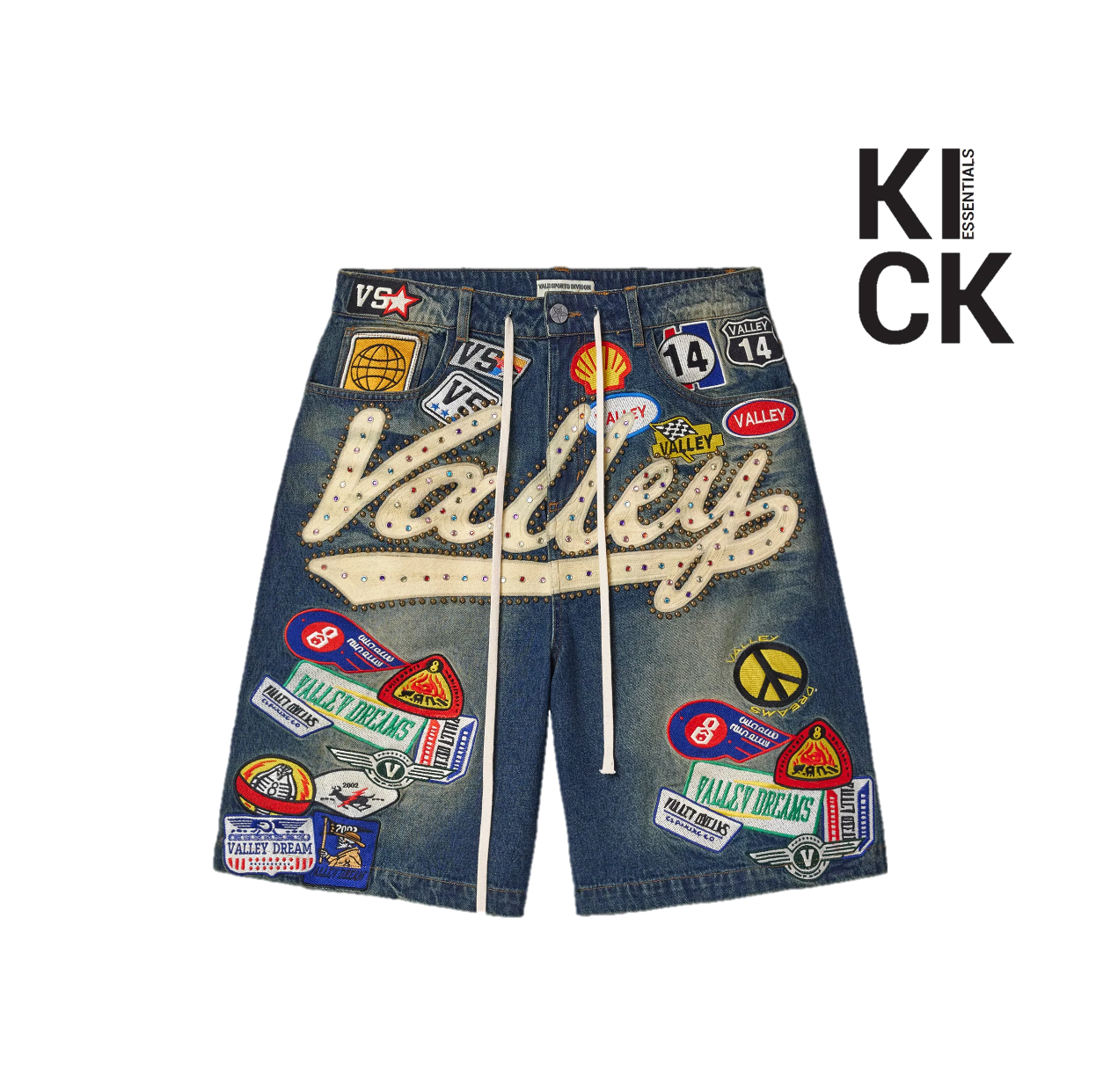 VALE FOREVER SHORT 'JORT 1980S BLUE'