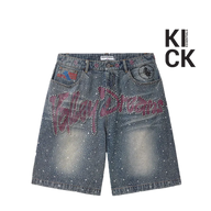 VALE FOREVER SHORT 'JORT ICED OUT BLUE'