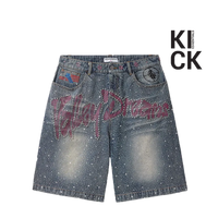 VALE FOREVER SHORT 'JORT ICED OUT BLUE'