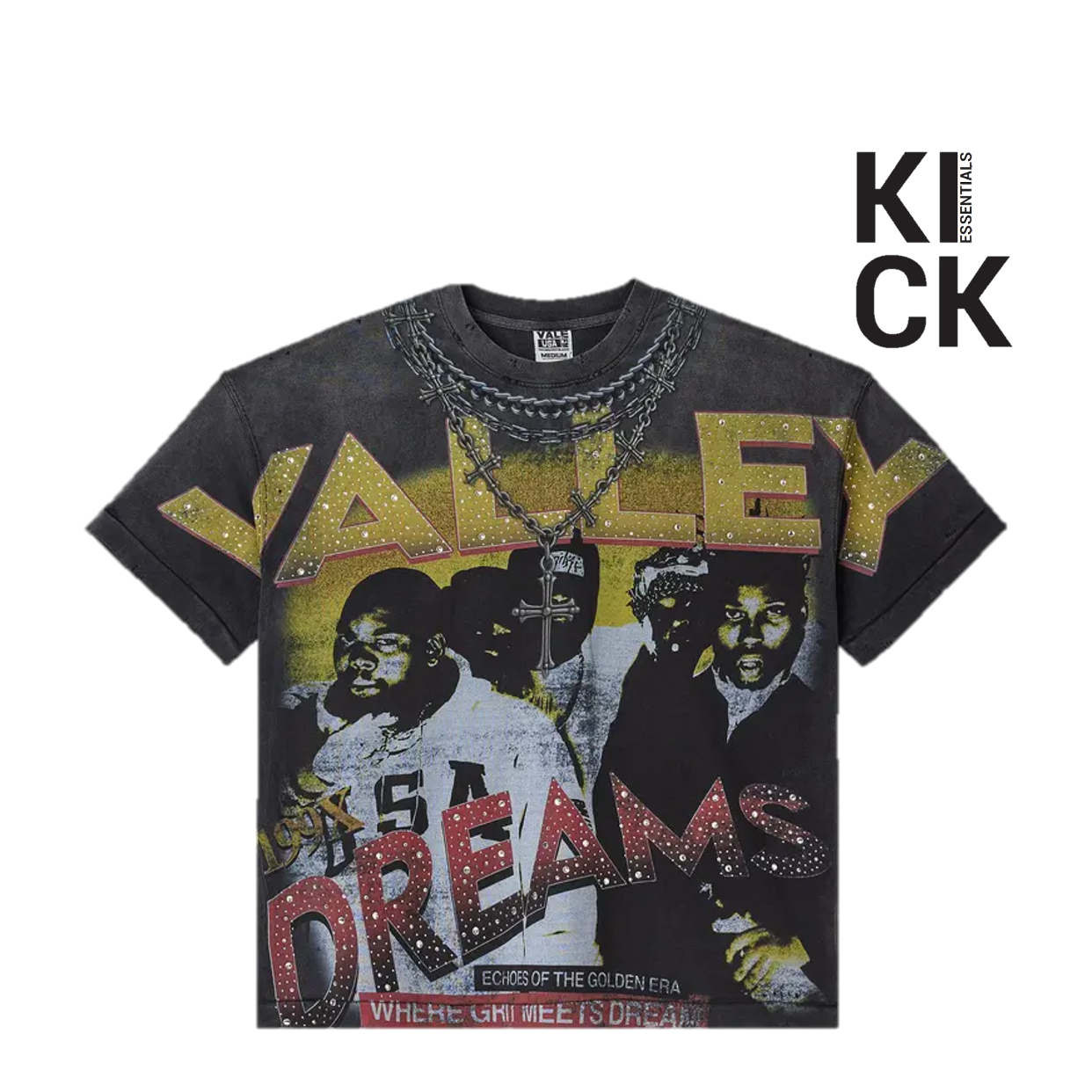 VALE FOREVER TEE 'CHAMBER BLING BLACK'