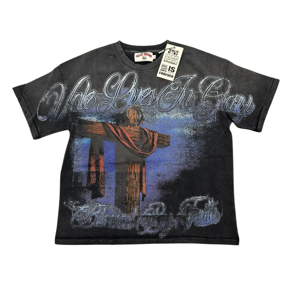 VALE FOREVER TEE 'CROSS BLACK'