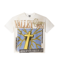 VALE FOREVER TEE 'THUNDER CROSS BLING'