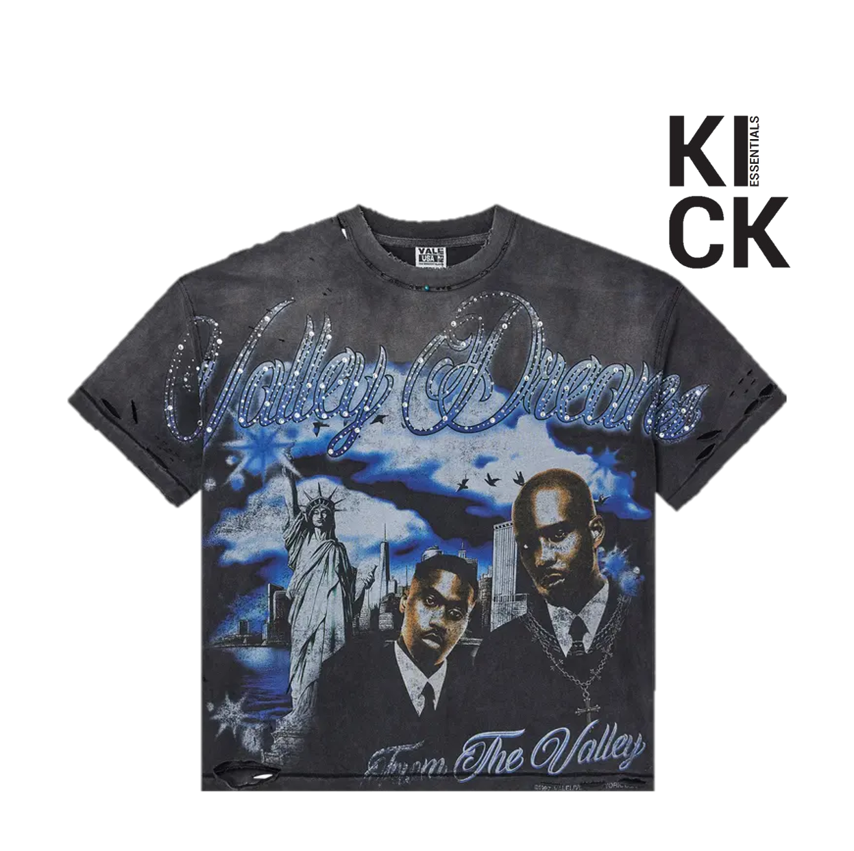 VALE FOREVER TEE 'GODFATHER BLING BLACK'