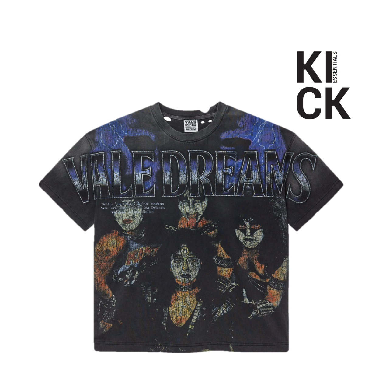 VALE FOREVER TEE 'KISS'