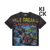 VALE FOREVER TEE 'MOTO BLACK'