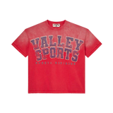 VALE FOREVER TEE 'SPORTS DIVISION RED BUM'