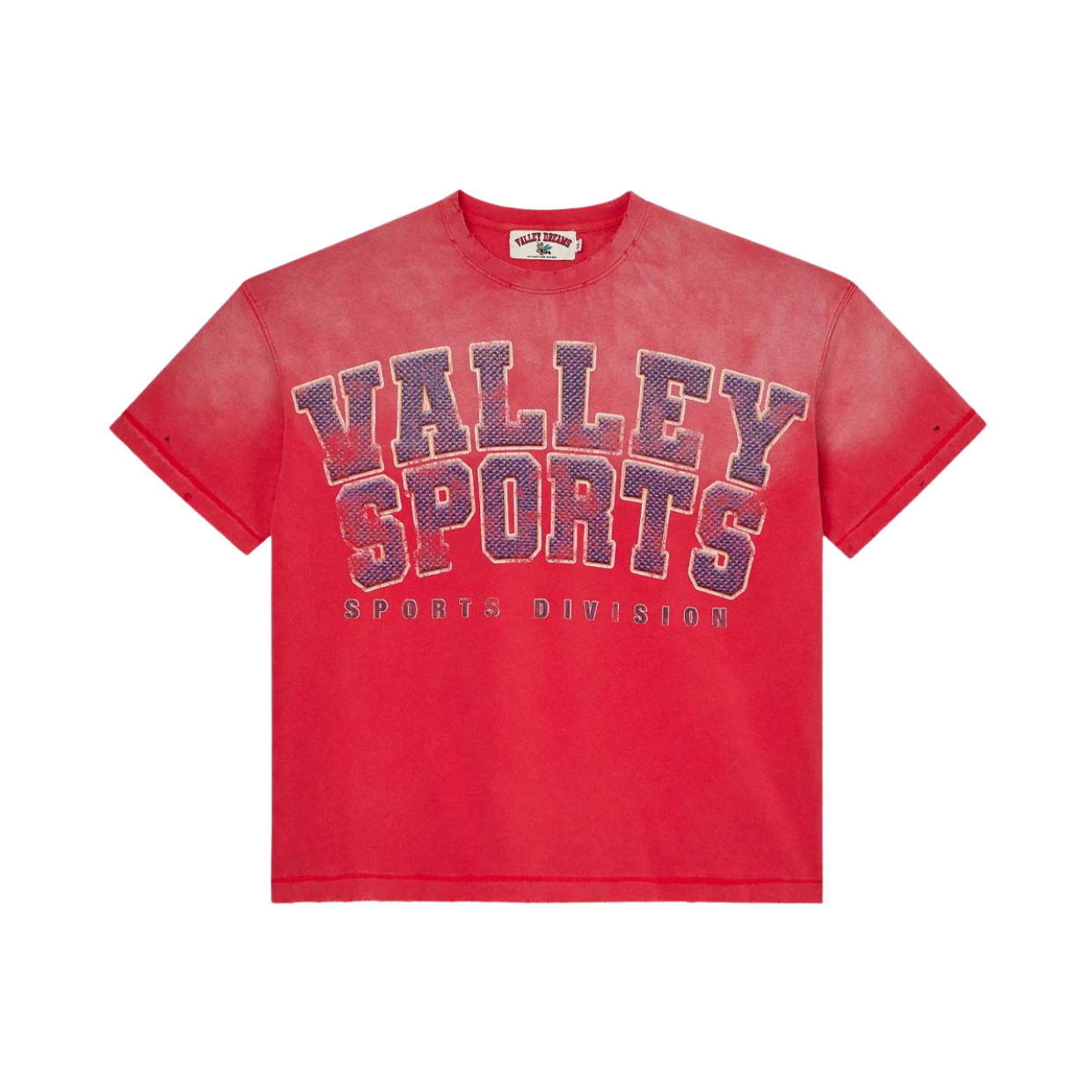 VALE FOREVER TEE 'SPORTS DIVISION RED BUM'