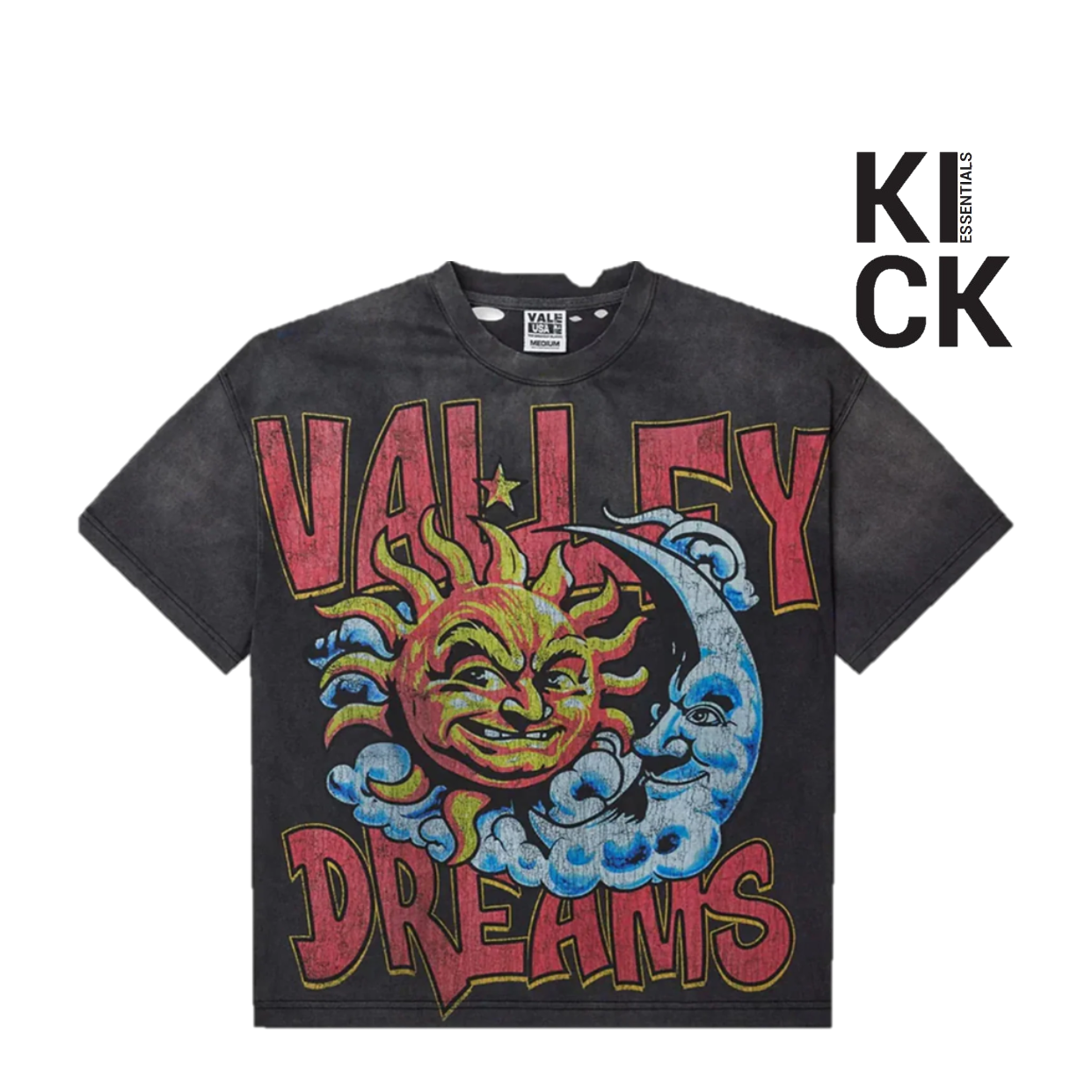 VALE FOREVER TEE 'SUN BLACK'