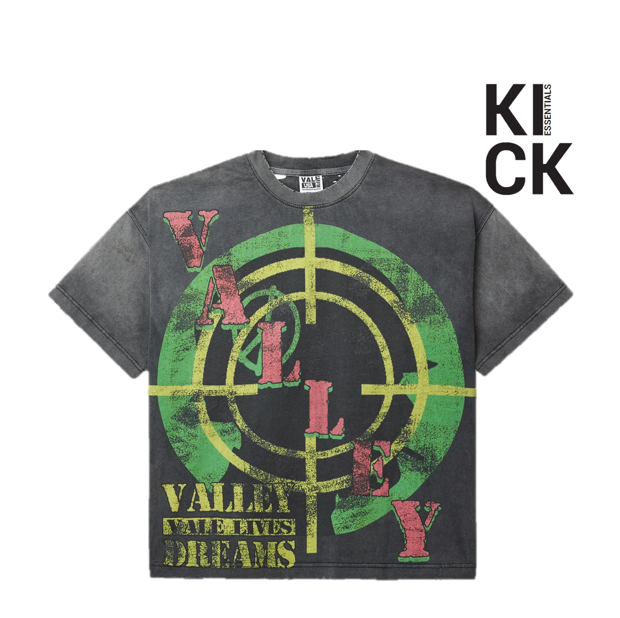 VALE FOREVER TEE 'TARGET BLACK'