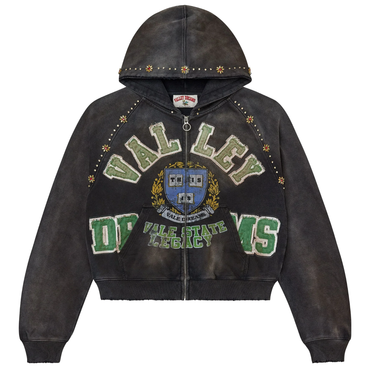 VALE FOREVER ZIP-UP 'BLACK GEM'