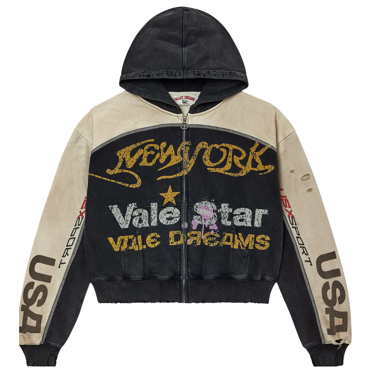 VALE FOREVER ZIP-UP 'STAR BLACK'