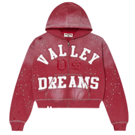 VALE FOREVER HOODIE 'ZIP CLASSICO RUBY'