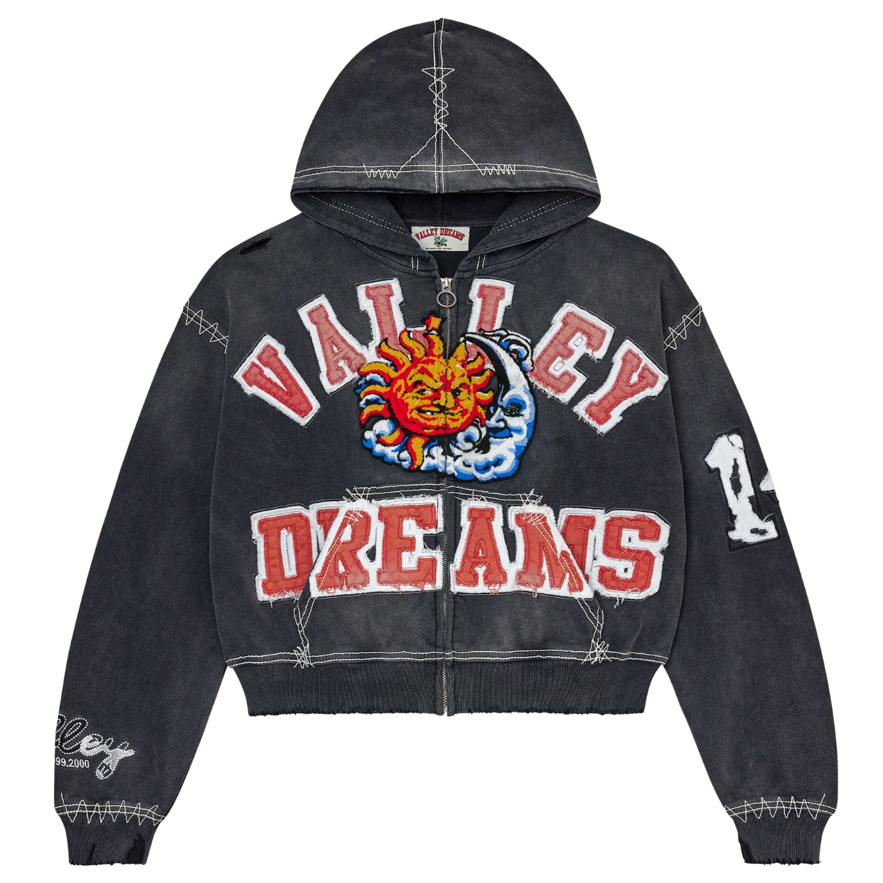 VALE FOREVER ZIP-UP 'SUNNY BLACK'