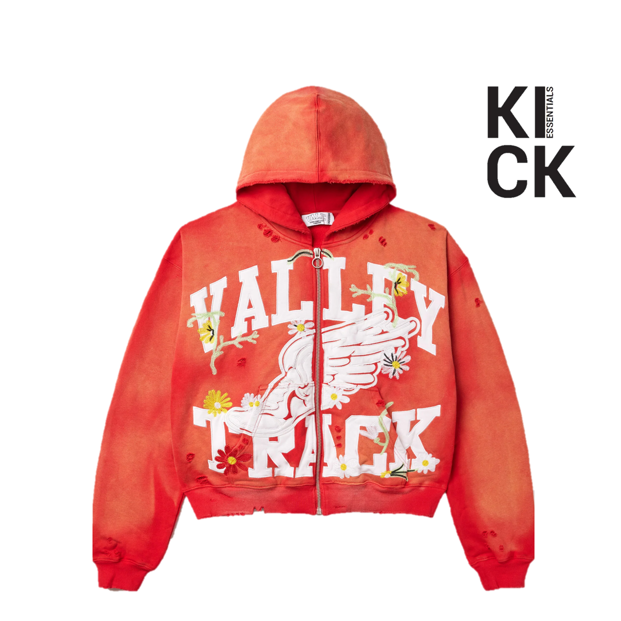 VALE FOREVER HOODIE 'RED GARDEN'