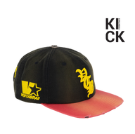 VERTABRAE HAT 'SAFFRON BLACK ORANGE'