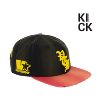 VERTABRAE HAT 'SAFFRON BLACK ORANGE'