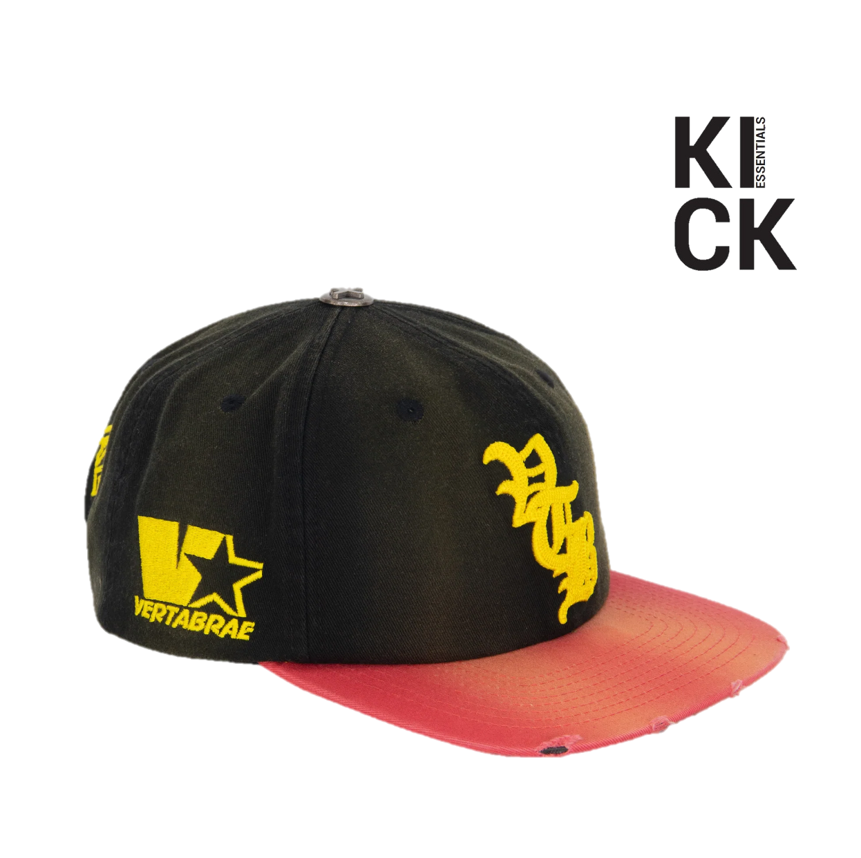 VERTABRAE HAT 'SAFFRON BLACK ORANGE'