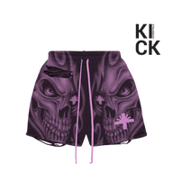 VERTABRAE SHORT 'PINK SKULL'