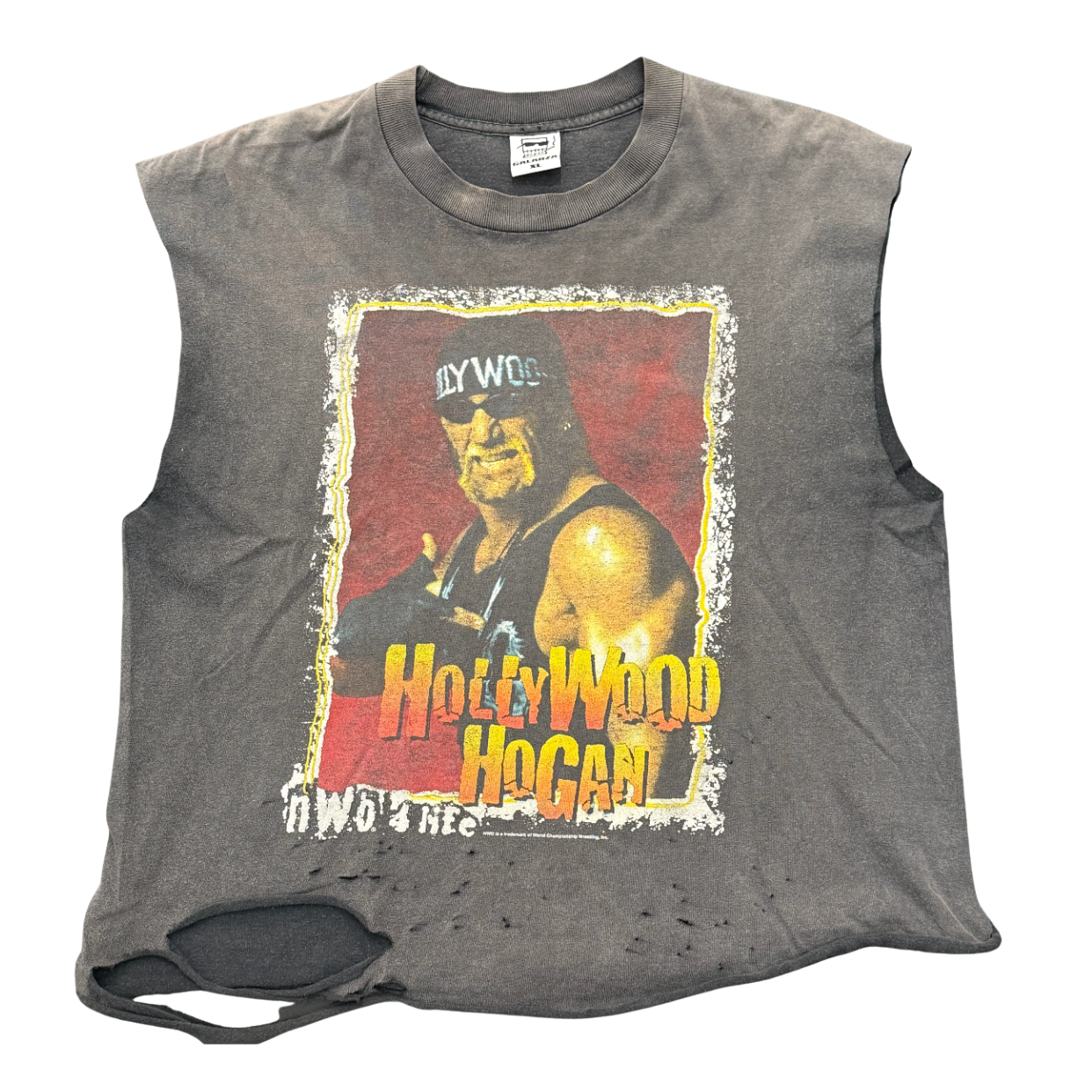 VINTAGE TANK 'HOLLYWOOD HULK HOGAN BLACK'