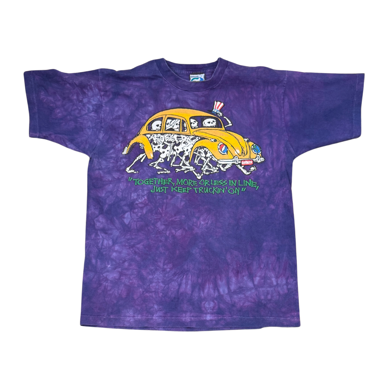 VINTAGE TEE 'GRATEFUL DEAD PURPLE'
