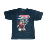 VINTAGE TEE 'IRON MAIDEN THE TROOPER'