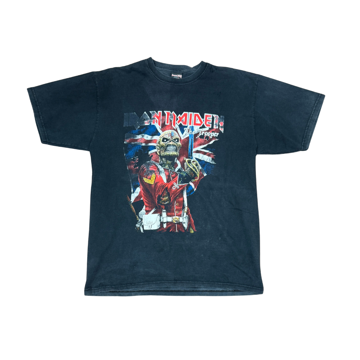 VINTAGE TEE 'IRON MAIDEN THE TROOPER'