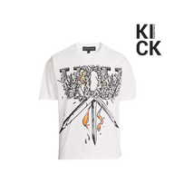 WHO DECIDES WAR TEE 'DARTH WHITE'