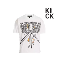 WHO DECIDES WAR TEE 'DARTH WHITE'