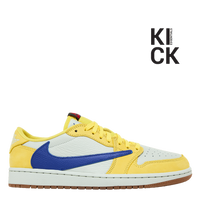 AIR JORDAN 1 LOW (W) 'TRAVIS SCOTT CANARY YELLOW'