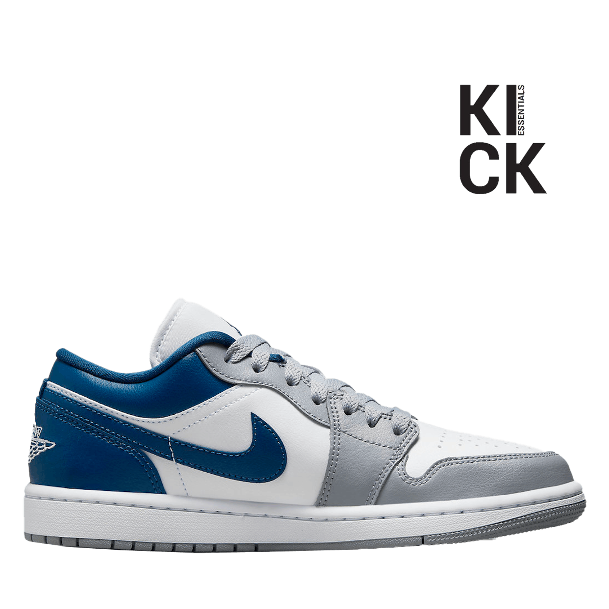 AIR JORDAN 1 LOW (W) 'STEALTH FRENCH BLUE'