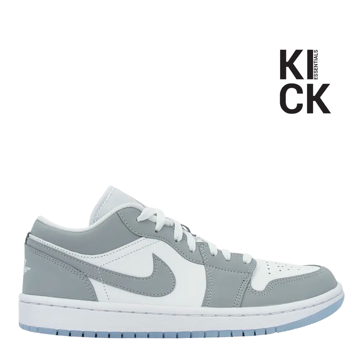 AIR JORDAN 1 LOW (W) 'WHITE WOLF GREY''