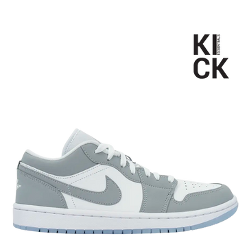 AIR JORDAN 1 LOW (W) 'WHITE WOLF GREY''