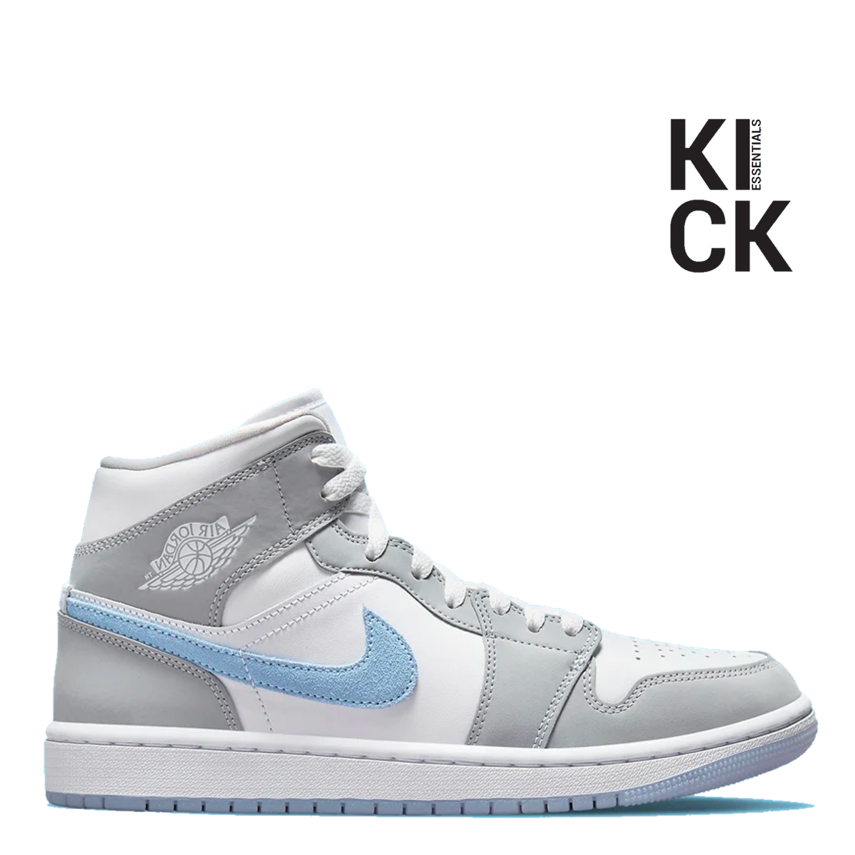 AIR JORDAN 1 MID (W) 'WOLF GREY'