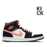 AIR JORDAN 1 MID (W) 'PEACH MOCHA'