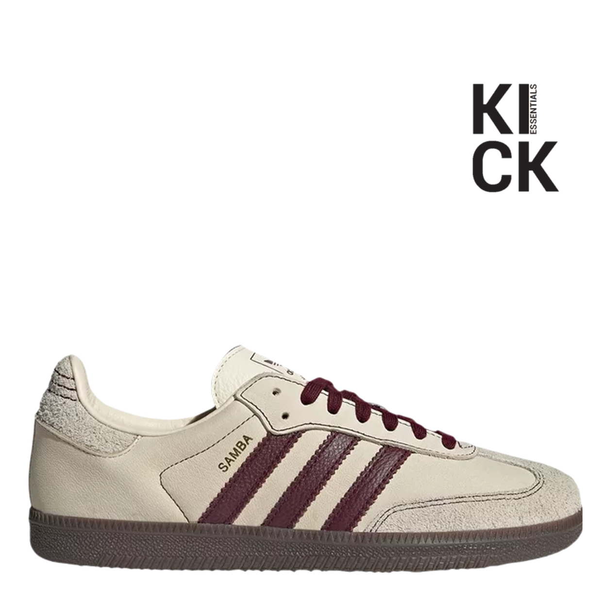 ADIDAS SAMBA (W) 'WONDER WHITE MAROON'