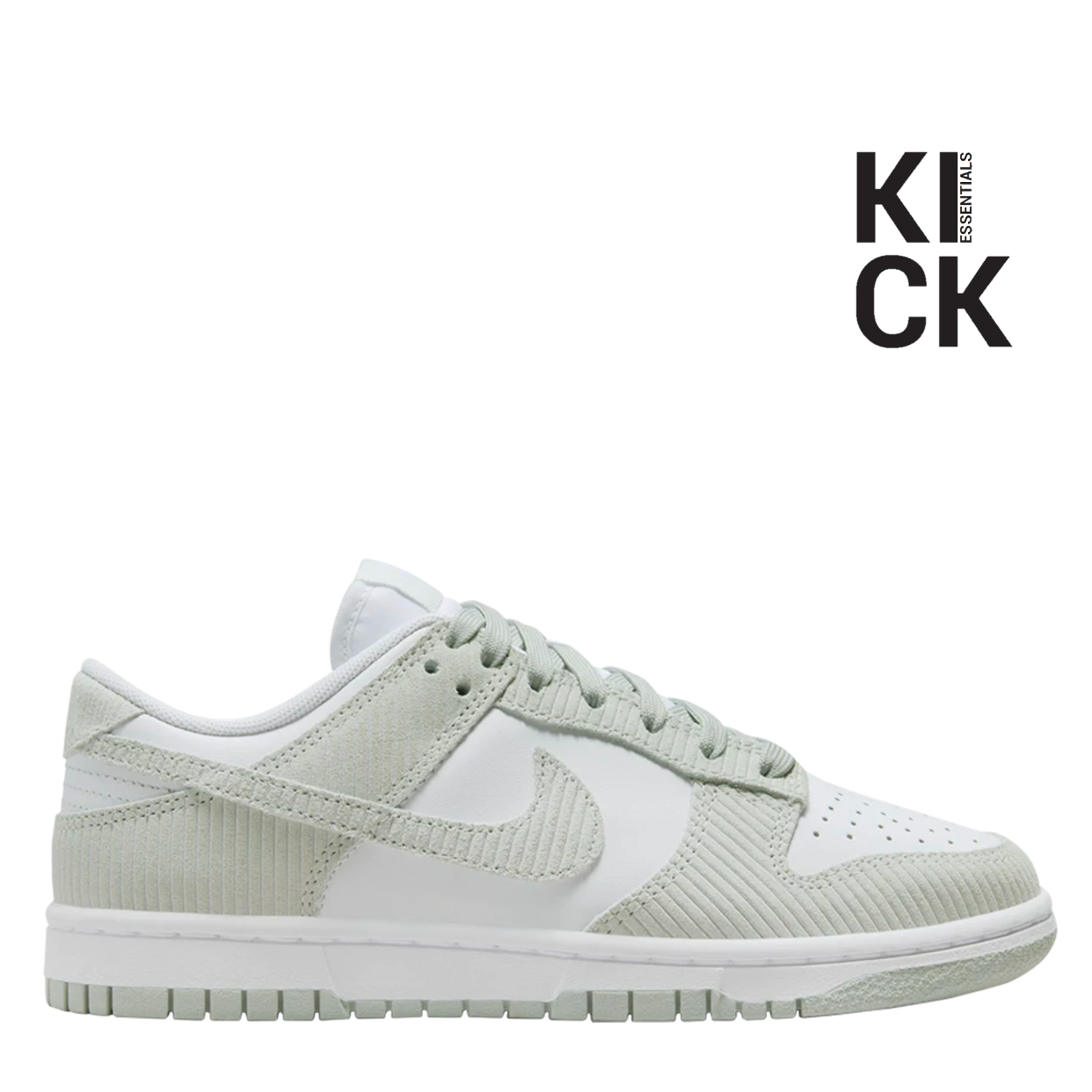 NIKE DUNK LOW (W) 'LIGHT SILVER CORDUROY'