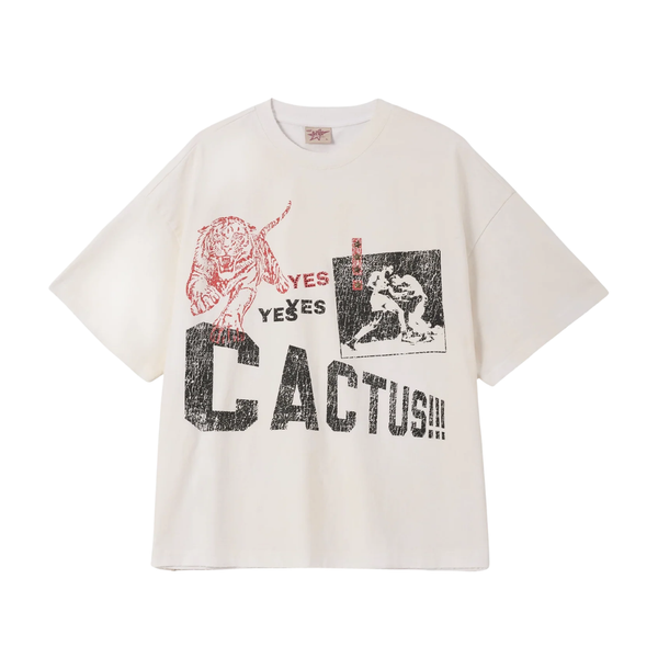 AZVA TEE 'CACTUS PATCH'