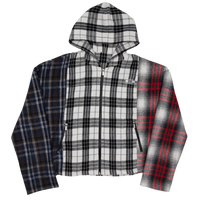 AZVA HOODIE '3X3 FLANNEL'