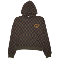 AZVA HOODIE 'CACTUS PLAID'