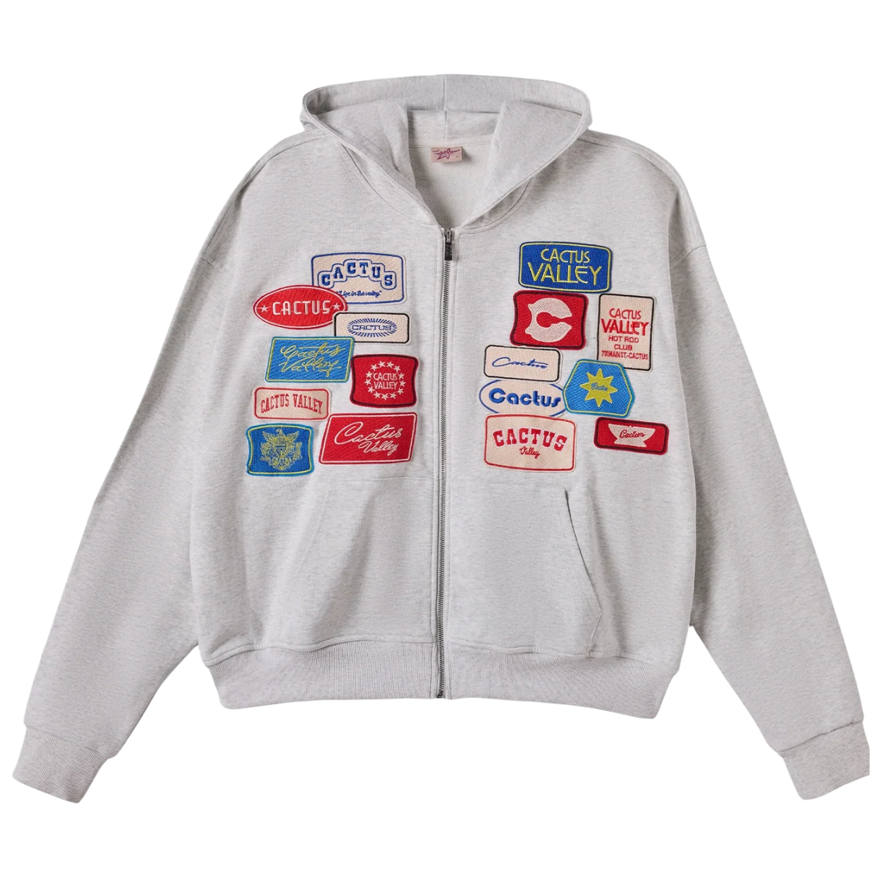 AZVA HOODIE 'ROADSIDE GREY'