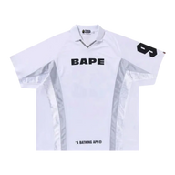 BAPE JERSEY 'SOCCER WHITE'