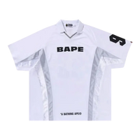 BAPE JERSEY 'SOCCER WHITE'
