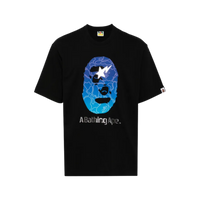BAPE TEE 'RELAXED CAMO HEAD BLACK'