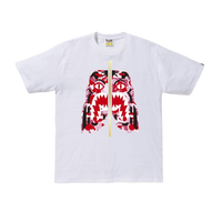 BAPE TEE 'CAMO TIGER WHITE PINK'