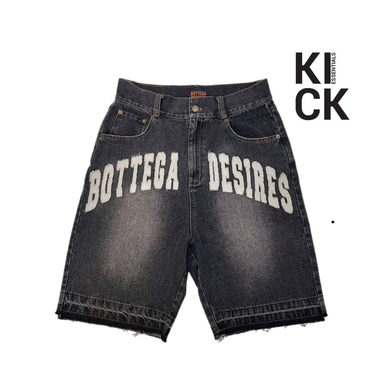 BOTTEGA DESIRES SHORT 'DENIM BLACK'