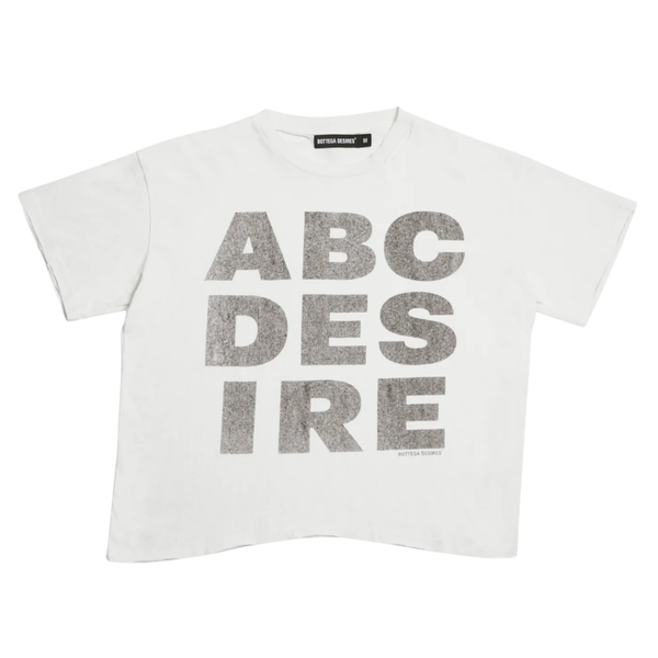BOTTEGA DESIRES TEE 'ABC DESIRES WHITE'