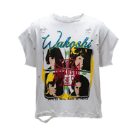 WAKOSHI TEE 'WAKOSHI STARS WHITE'