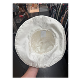 CHROME HEARTS BUCKET HAT 'MONOGRAM SILK WHITE'